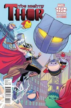 Cover of Cover B Natacha Bustos Marvel Tsum Tsum Takeover Variant