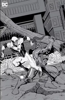 Cover of Cover D Dan Jurgens SDCC Exclusive Silver Screen Foil Variant