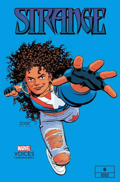 Cover of Cover C Leonardo Romero Marvels Voices Community Variant