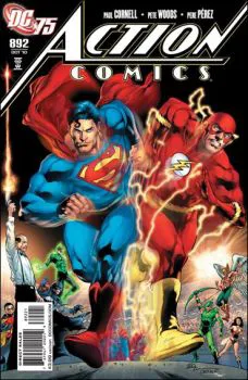 Cover of Cover C Ivan Reis and Oclair Albert DC 75th Anniversary Cover