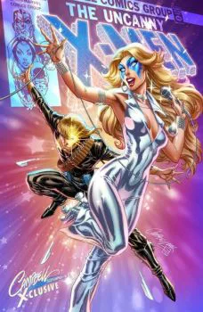 Cover of J. Scott Campbell Exclusive Dazzler & Longshot Variant (Ltd. 1600)