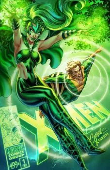 Cover of J. Scott Campbell Exclusive Polaris & Banshee Variant (Ltd. 1100)