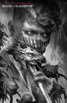Cover of Dan Quintana Exclusive B&W Variant