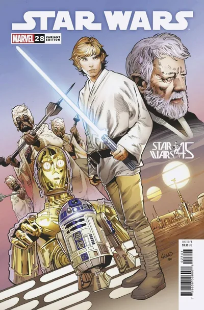 Cover of Greg Land A New Hope 45th Anniversary Variant