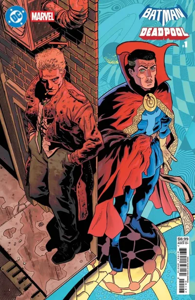 Cover of (One Shot) CVR P Hayden Sherman Constantine Dr Strange Card Stock Var