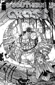 Cover of Walking Dead #9 Tribute B&W Cover
