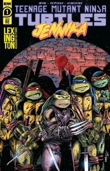 Cover of Kevin Eastman Lexington Comic Con Exclusive Variant Cover