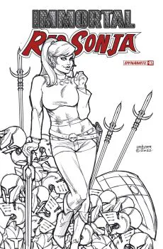 Cover of Cover G Joseph Michael Linsner Incentive Line Art Variant (1:15)