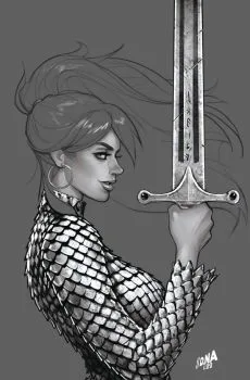 Cover of Cover R David Nakayama Incentive B&W Virgin Variant (1:11)