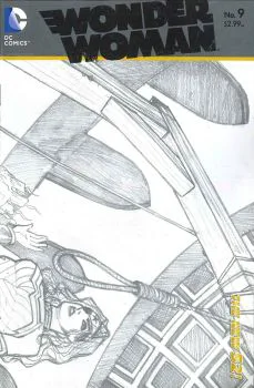Cover of Cliff Chiang Incentive Wraparound Sketch Variant (1:25)