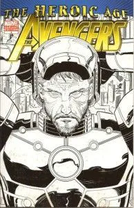 Cover of Marvel Retailers Resource Center Edition Sketch Cover
