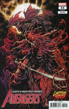 Cover of Cover B Kyle Hotz Carnage Forever Variant