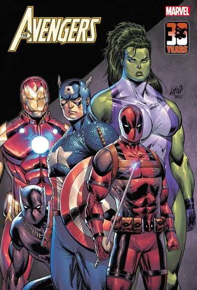 Cover of Cover D Rob Liefeld Deadpool 30th Anniversary Variant