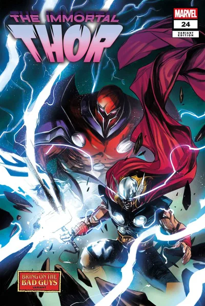 Cover of Alessandro Cappuccio Bring on the Bad Guys Variant