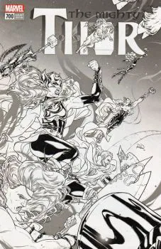 Cover of Cover D Russell Dauterman B&W Variant