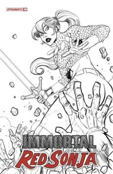 Cover of Cover N Drew Moss Incentive Line Art Variant (1:7)