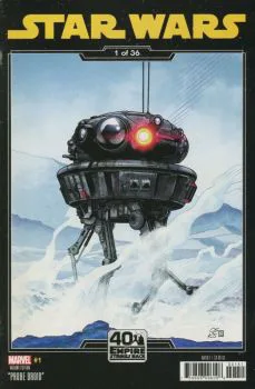 Cover of Chris Sprouse The Empire Strikes Back 40th anniversary Variant