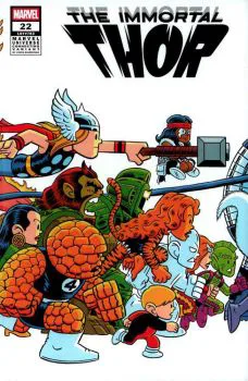 Cover of Chris Giarrusso Marvel Universe Connecting Variant