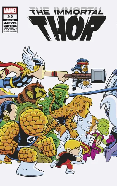Cover of Chris Giarrusso Marvel Universe Connecting Variant