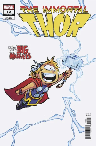 Cover of Skottie Young Big Marvels Variant