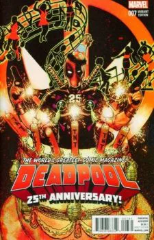 Cover of Cover H Variant Tony Harris Deadpool 25th Anniversary Cover