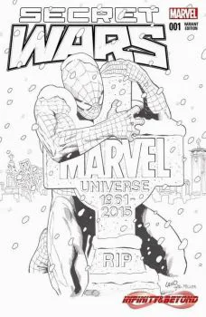 Cover of Greg Land Exclusive B&W Variant