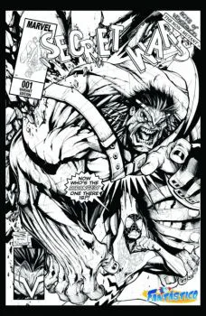Cover of Gerardo Sandoval Exclusive B&W Variant