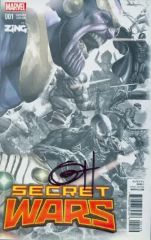Cover of Greg Horn Exclusive B&W Variant