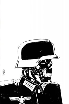 Cover of Declan Shalvey Incentive B&W Variant (1:15)