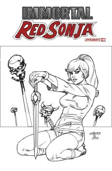Cover of Cover G Joseph Michael Linsner Incentive Line Art Variant (1:15)