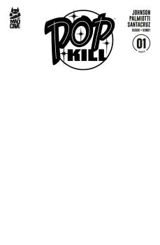 Cover of 2nd Printing Blank Variant