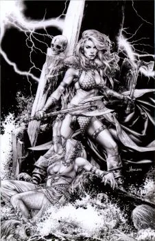 Cover of 1:15 Jay Anacleto B&W Virgin Variant