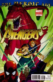 Cover of John Romita Jr. 2nd Printing Variant Cover