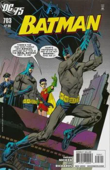 Cover of Kevin Nowlan DC 75th Anniversary Variant Cover