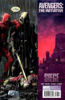 Cover of David Yardin Incentive Deadpool Variant (1:15)