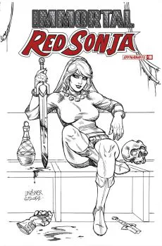 Cover of Cover G Joseph Michael Linsner Incentive Line Art Variant (1:15)