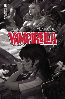Cover of Cover R Incentive Derrick Chew Black & White Variant Cover