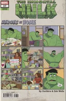 Cover of Gurihiru Heroes at Home Variant