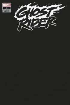 Cover of Cover B Black Blank Variant Cover