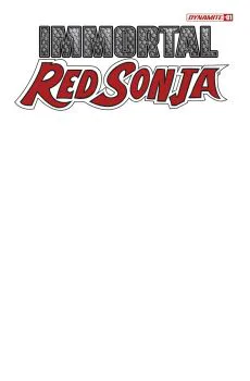 Cover of Cover F Blank Variant