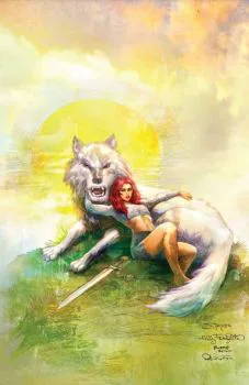 Cover of Cover AN Sara Frazetta Exclusive Variant