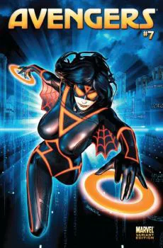 Cover of Brandon Peterson Tron Variant Cover