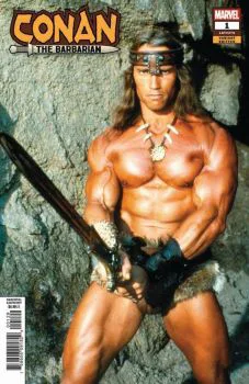 Cover of Cover R Comicsketchart Exclusive Arnold Schwarzenegger Photo Variant