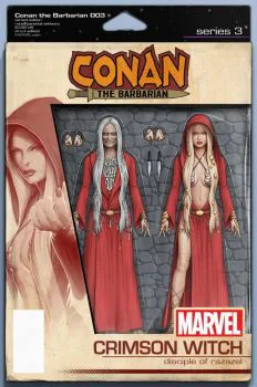 Cover of Cover B Variant John Tyler Christopher Action Figure Cover