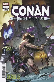 Cover of Cover E Variant Pepe Larraz Skrulls Cover