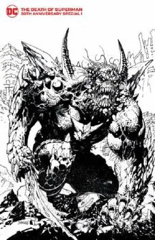 Cover of Cover F Jim Lee Incentive B&W Variant (1:50)