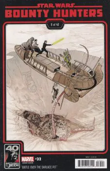 Cover of Chris Sprouse Return Of The Jedi 40th Anniversary Variant