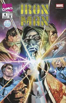 Cover of Stefano Caselli Fantastic Four Homage Variant
