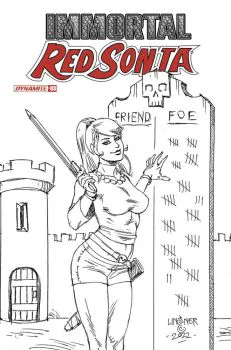 Cover of Cover G Joseph Michael Linsner Incentive Line Art Variant (1:15)