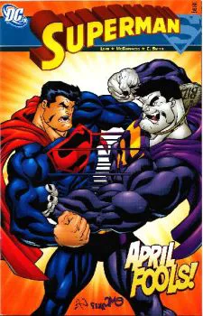 Cover of Mattel DC SuperHeroes Reprint